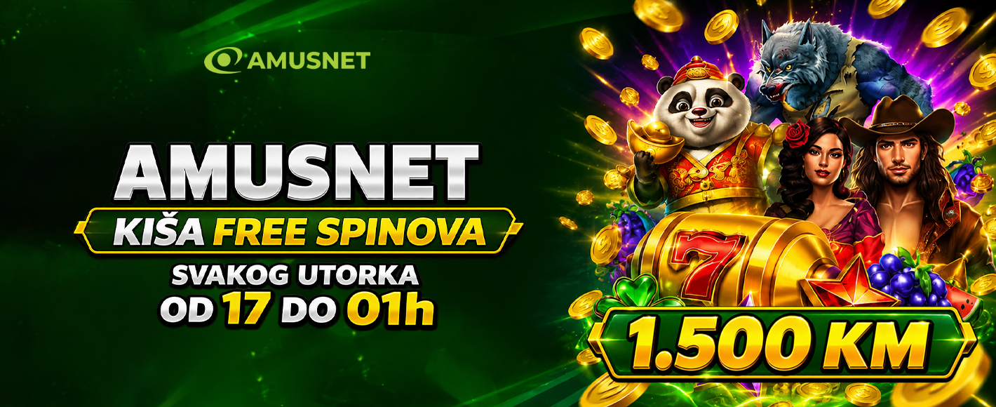 Amusnet kiša free spinova