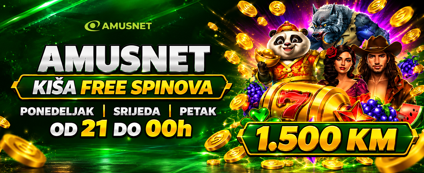 Amusnet kiša free spinova