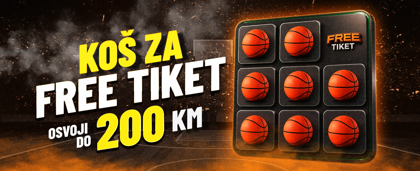 Koš za free tiket