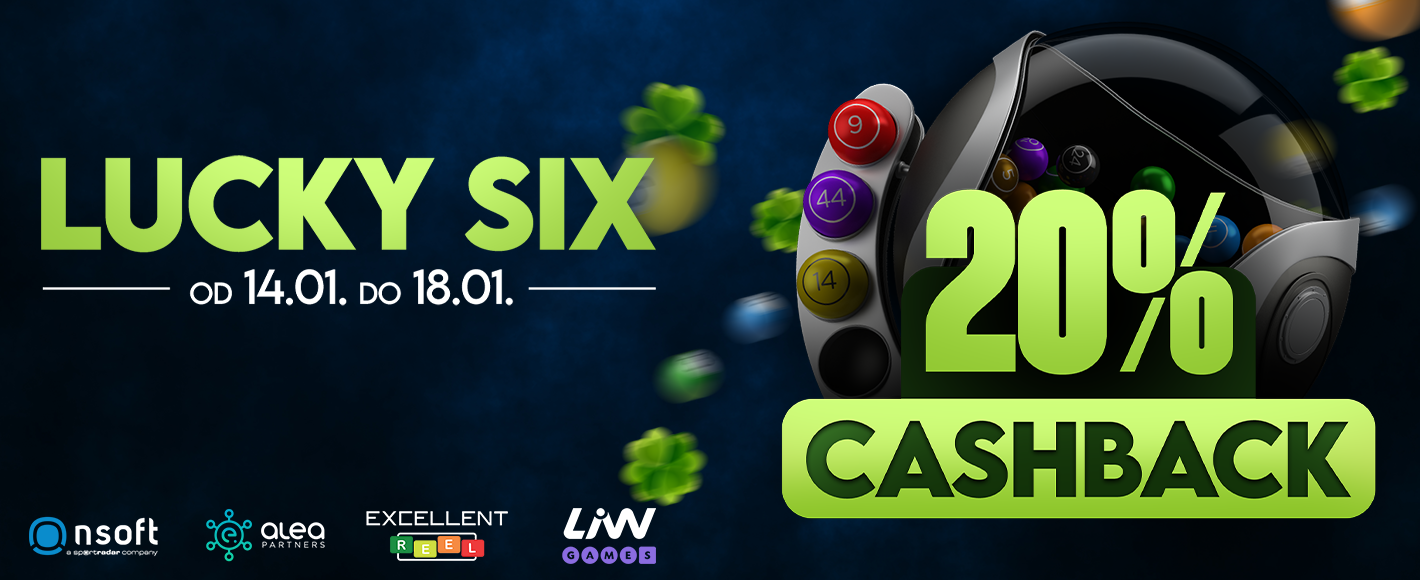 Lucky six cashback